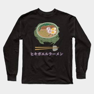 ready to eat ramen cool design Long Sleeve T-Shirt